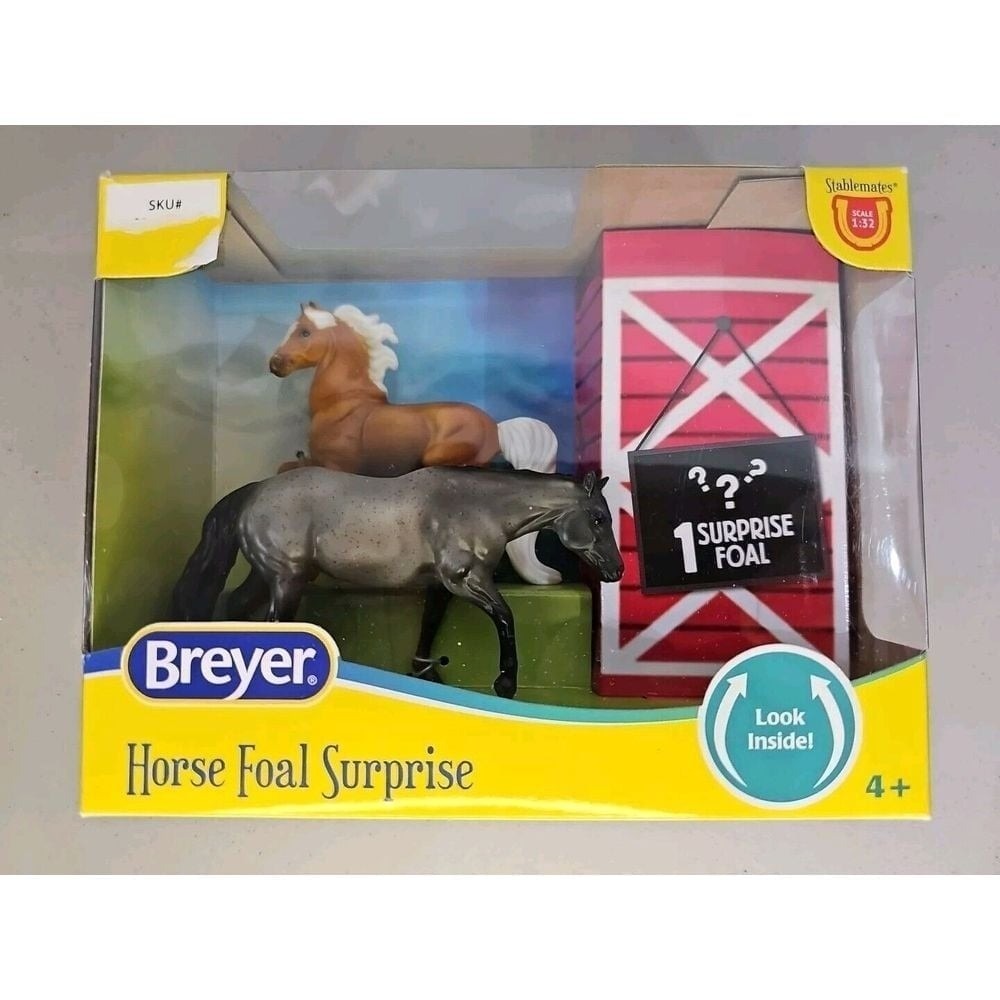 Breyer Stablemate Horse Foal Surprise‎ 2023 SUNSET RIDGE FAMILY New/Sealed TSC